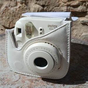 Instax Mini 8 Camera with White Case
